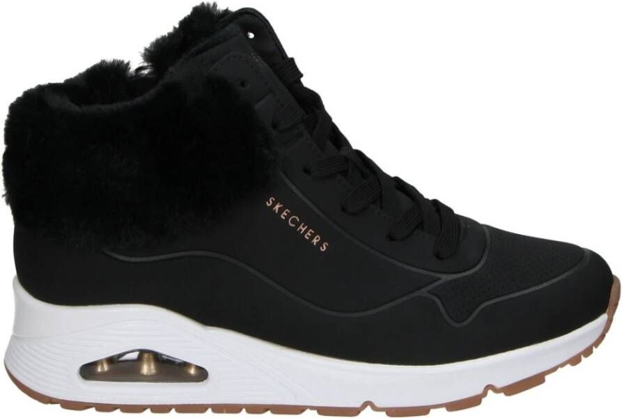 Skechers Dames Enkellaarzen Black Dames