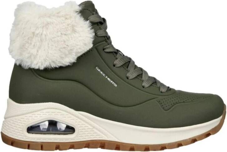 Skechers Dames Fall Air Sneakers Green Dames