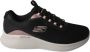 Skechers Dames Glimmer Me Vegan Sneakers Zwart Dames - Thumbnail 3