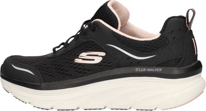 Skechers D'lux Walker Infinite Motion Sneakers Vrouwen zwart roze - Foto 2