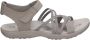 Skechers Bobs Arch Reggae Slim Meadow Grazer VEGAN Sandaal Dames Taupe - Thumbnail 1