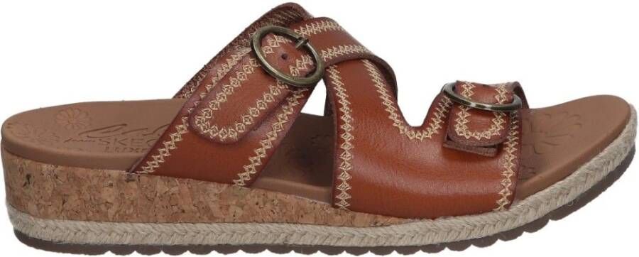 Skechers Dames Sandalen Brown Dames
