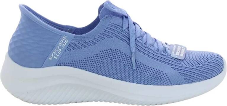Skechers Dames Schoenen Lichtblauw Ultra Flex 3.0 Brill Blue Dames