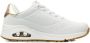 Skechers Witte Moderne Damessneaker White Dames - Thumbnail 11