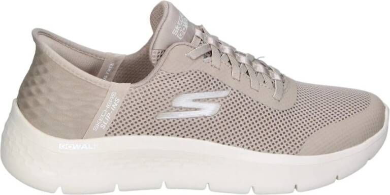 Skechers Go Walk Flex Grand Entry Slip-Ins Sneakers Taupe