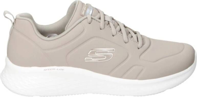 Skechers Sportieve en Elegante Sneaker met Comfort Beige Dames - Foto 2