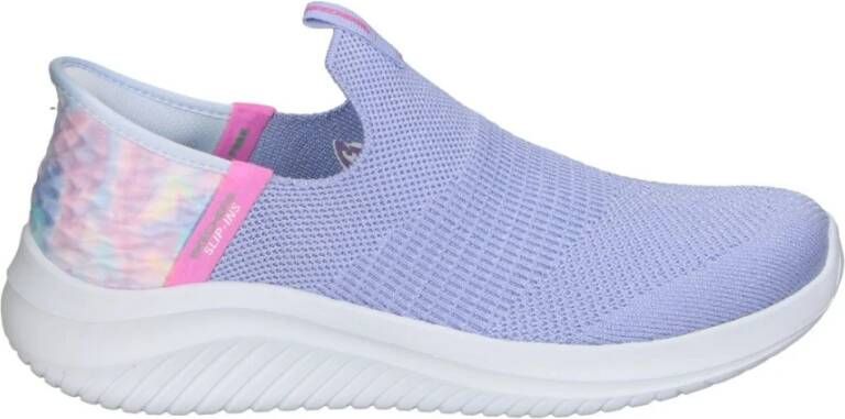 Skechers Ultra Flex 3.0 Colory Wild Slip-Ins Instapper Meisjes Paars