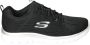 Skechers Graceful Get Connected Dames Sneakers 12615W-BKW - Thumbnail 1