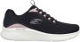 Skechers Dames Glimmer Me Vegan Sneakers Zwart Dames - Thumbnail 1