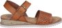 Skechers Woestijnkus Zonnige Sandalen Brown Dames - Thumbnail 7