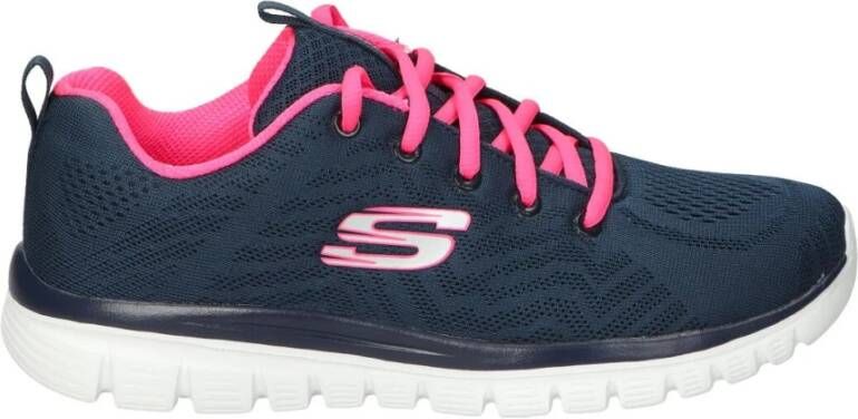 Skechers Damesportschoenen Blue Dames