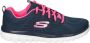 Skechers Graceful Get Connected Dames Sneakers 12615W-NVHP - Thumbnail 1