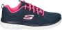 Skechers Graceful Get Connected Dames Sneakers 12615W-NVHP - Thumbnail 9