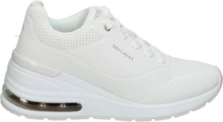 Skechers Million Air Elevated Air Sneakers Dames Wit