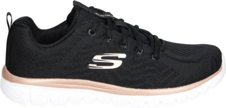 Skechers Sneakers Graceful Get Connected met memory foam vrijetijdsschoen halfschoen veterschoen - Foto 6