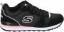 Skechers OG 85 Step N Fly Sneaker Dames Zwart - Thumbnail 1