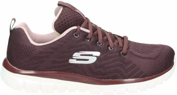 Skechers Comfortabele Sneakers voor Dames Rood Heren