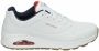 Skechers Sneakers met sleehak Uno Stand on Air Vrijetijdsschoen lage schoen veterschoen met fijne perforatie - Thumbnail 59