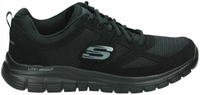 Skechers Burns Agoura Zwarte Sneakers Black Heren