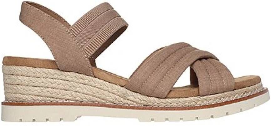 Skechers Desert Chill Sweet Crossing Sandalen Beige Dames