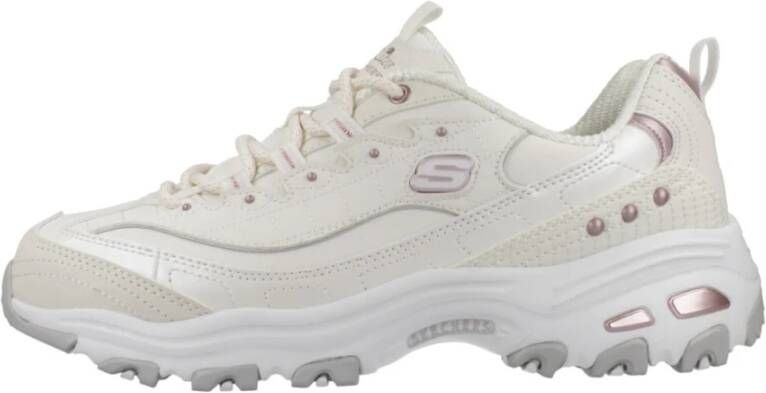 Skechers D'LITES LADIES NIGHT dames sneakers Wit - Foto 2