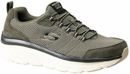 Skechers DLux Walker Sneakers Groen Heren