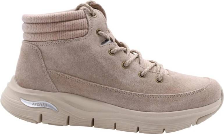 Skechers Drowzee Stijlvolle Bottine Beige Dames