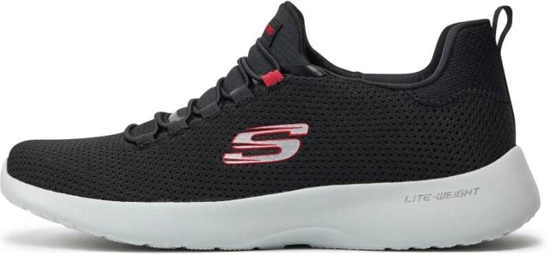 Skechers Dynamische Sportieve Sneakers Black Heren