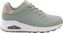 Skechers Slip-on sneakers UNO SHIMMER AWAY Slipper vrijetijdsschoen plateau sneaker met modieuze sleehak - Thumbnail 21