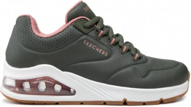 Skechers Sneakers met sleehak UNO 2 2ND BEST in vegan verwerking vrijetijdsschoen halve schoen veterschoen - Foto 5