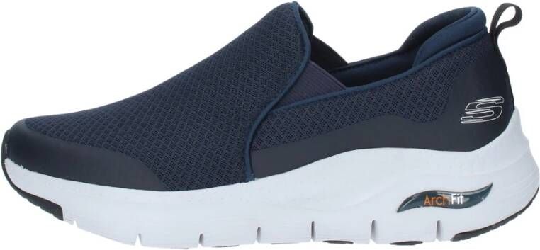 Skechers Elastische lage top sneakers Arch FIT Banlin Blauw Heren - Foto 5