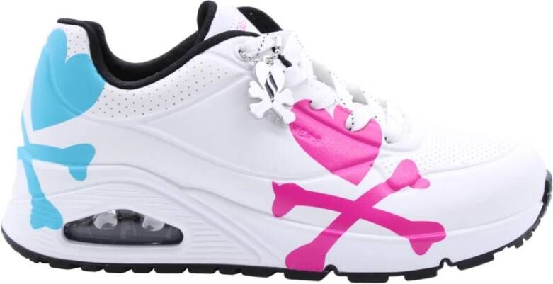Skechers Hart & Kruisbeentjes Trendy Sneaker Multicolor Dames - Foto 5