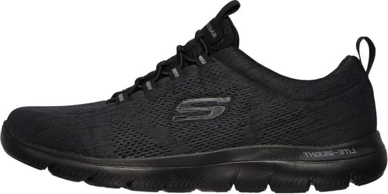 Skechers Elegante Atletische Trainingsneaker Black Heren
