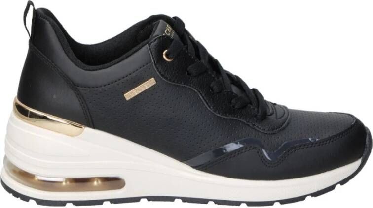 Skechers Elegante Comfortabele Damesschoenen Zwart Dames Schoenen