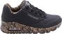 Skechers Sneakers met sleehak UNO-LOVING LOVE Vrijetijdsschoen lage schoen veterschoen met coole graffiti-print - Thumbnail 2
