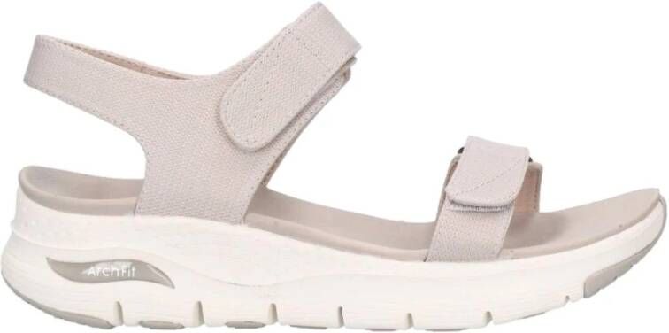 Skechers Comfortabele Arch Fit Sandalen voor Reizen Gray Dames - Foto 8