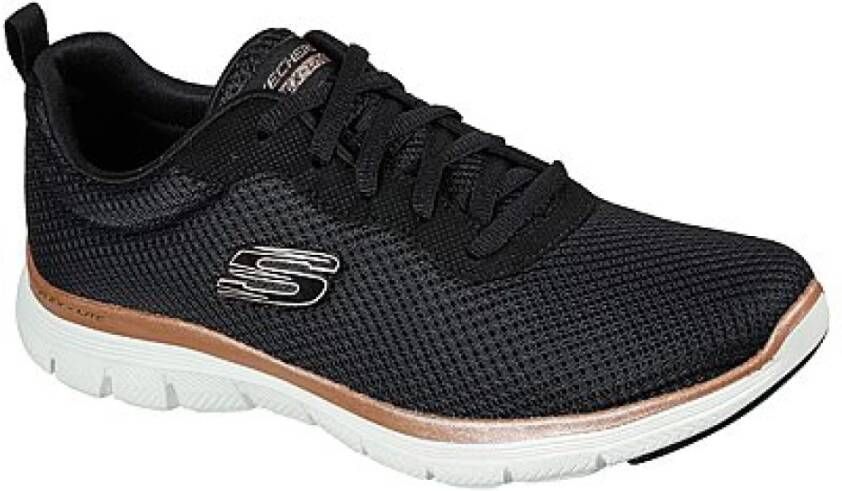 Skechers Flex Appeal 4.0 Briljante V -schoenen Zwart Dames