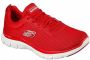 Skechers Flex Appeal 4.0 Brilliant View 149303 RED Vrouwen Rood sneakers - Thumbnail 1