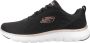 Skechers Flex Appeal 5.0 150206-BKRG Vrouwen Marineblauw Sneakers - Thumbnail 2