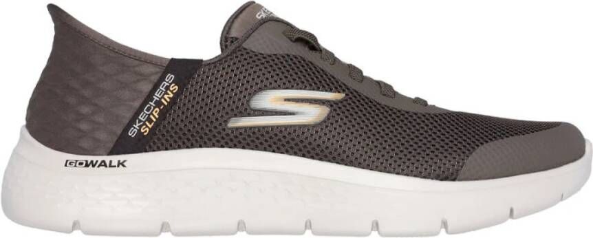 Skechers Flex Hands Up Sportschoenen Brown Heren