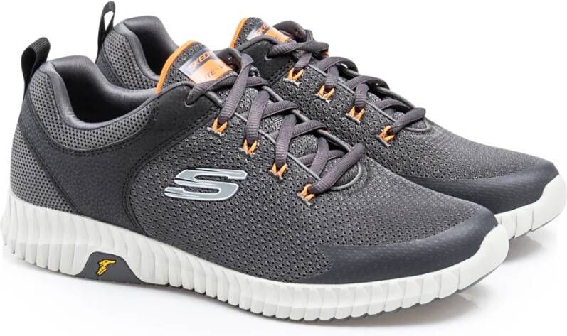Skechers Flex Prime Take-Over Heren Sneakers Gray Heren