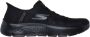 Skechers Slip-Ins: GO Walk Flex Smooth Motion 216326-BBK Mannen Zwart Sneakers - Thumbnail 9