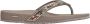 Skechers Arch Fit Meditation Glam Gal VEGAN Slipper Taupe - Thumbnail 2