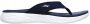 Skechers On The Go 600 Sunny 140037-NVY Vrouwen Marineblauw teenslippers - Thumbnail 2