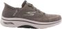 Skechers Slip-Ins Go Walk Arch Fit 2.0 Grand Select 2 Instappers Heren Taupe - Thumbnail 2