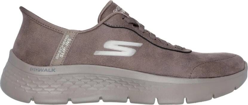 Skechers Slip-Ins Go Walk Flex Sneakers Dames Bruin