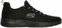 Skechers Geheugen Hardloopschoenen Zwart Black Heren - Thumbnail 9