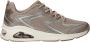 Skechers Glit Airy Sneaker Taupe Glitter Multicolor Dames - Thumbnail 2