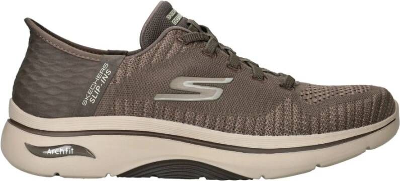 Skechers Go Walk Arch Fit 2.0 Grand Select 2 Slip-Ins instapper Brown Heren