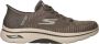 Skechers Slip-Ins Go Walk Arch Fit 2.0 Grand Select 2 Instappers Heren Taupe - Thumbnail 21